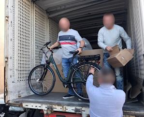 [VIDEO] Odzyskano Rowery Elektryczne Ecobike o wartości rynkowej prawie miliona złotych - briefing prasowy 13 kwietnia 2022