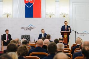 [VIDEO] Premier w Bratysławie: Europa musi walczyć o swoje tradycyjne wartości, na których była zbudowana Unia Europejska