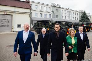 [VIDEO] Polska z nowoczesną technologią wojskową. Sprzedamy 100 Rosomaków Ukrainie