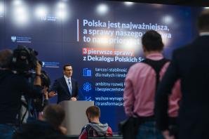 [VIDEO] Premier Mateusz Morawiecki proponuje Koalicję Polskich Spraw, czyli realizację najważniejszych spraw dla Polaków