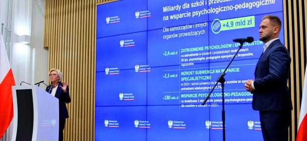 [VIDEO] Wzrost zatrudnienia specjalistów w szkołach i przedszkolach